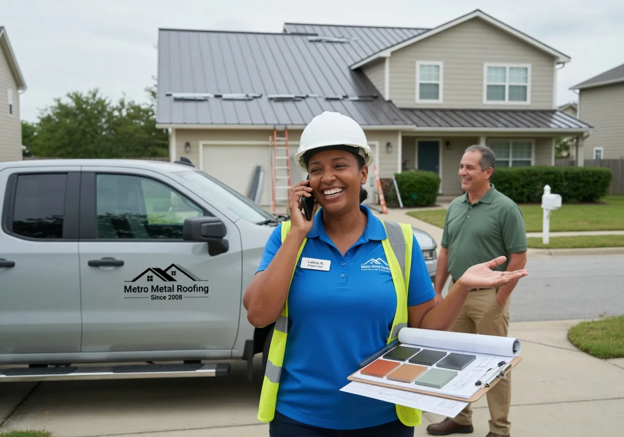 Storm Damage Metal Roof Repair in Schroon Lake, NY